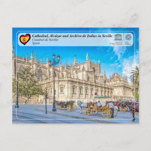 UNESCO WHS - Catedral de Sevilla Postcard