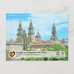 UNESCO WHS - Cathedral of Santiago de Compostela Postcard