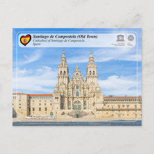 UNESCO WHS - Cathedral of Santiago de Compostela Postcard