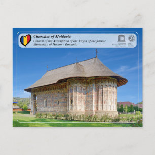 UNESCO WHS - Churches of Moldavia - Humor Postcard