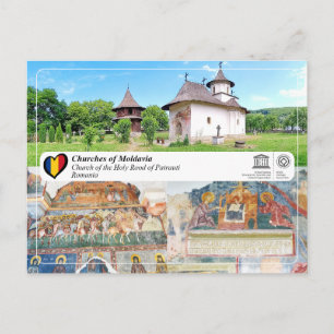 UNESCO WHS - Churches of Moldavia - Patrauti Postcard