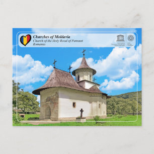 UNESCO WHS - Churches of Moldavia - Patrauti Postcard