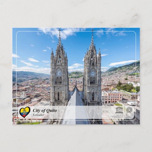 UNESCO WHS _ City of Quito Postcard