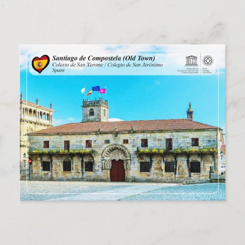 UNESCO WHS _ Colexio de San Xerome Postcard