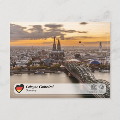 UNESCO WHS _ Cologne Cathedral Postcard