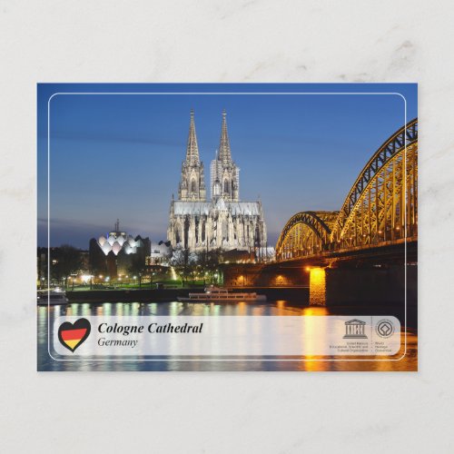 UNESCO WHS _ Cologne Cathedral Postcard