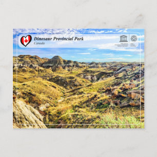 UNESCO WHS - Dinosaur Provincial Park Postcard