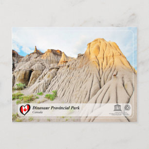 UNESCO WHS - Dinosaur Provincial Park Postcard