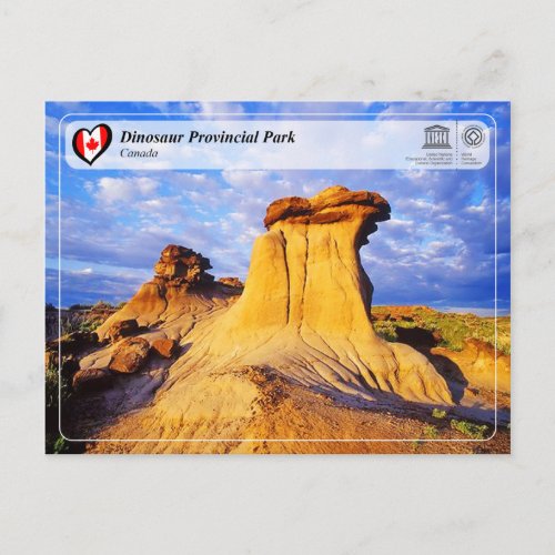 UNESCO WHS _ Dinosaur Provincial Park Postcard