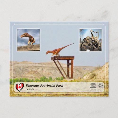 UNESCO WHS _ Dinosaur Provincial Park Postcard
