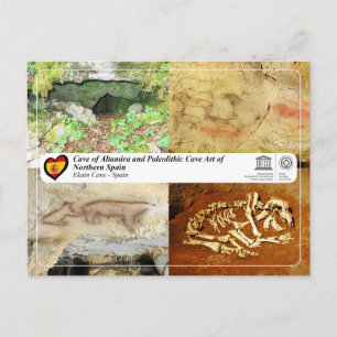 UNESCO WHS - Ekain Cave / Cueva de Ekain Postcard