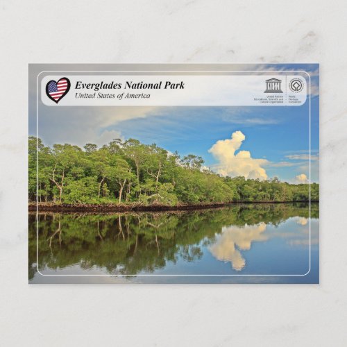 UNESCO WHS _ Everglades National Park Postcard