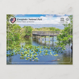 UNESCO WHS - Everglades National Park Postcard