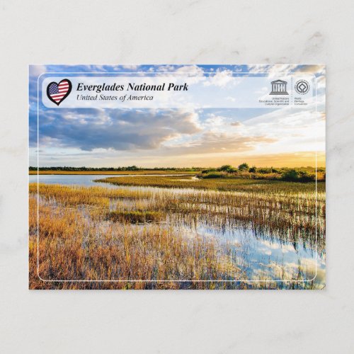 UNESCO WHS _ Everglades National Park Postcard