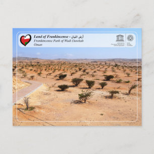 UNESCO WHS - Frankincense Park of Wadi Dawkah Postcard