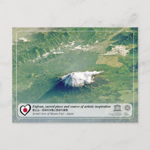 UNESCO WHS - Fujisan - Mount Fuji - 富士山 Postcard