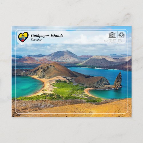 UNESCO WHS _ Galpagos Islands Postcard