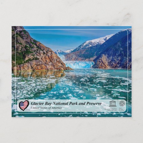 UNESCO WHS_ Glacier Bay National Park and Preserve Postcard