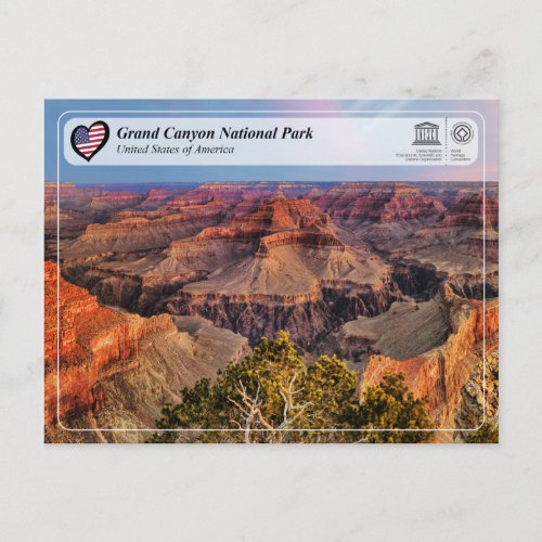 UNESCO WHS _ Grand Canyon National Park Postcard