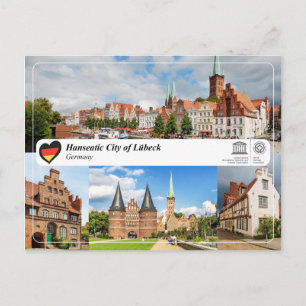 UNESCO WHS - Hanseatic City of Lübeck Postcard