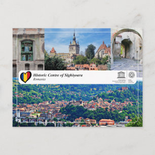 UNESCO WHS - Historic Centre of Sighisoara Postcard