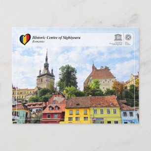 UNESCO WHS - Historic Centre of Sighisoara Postcard