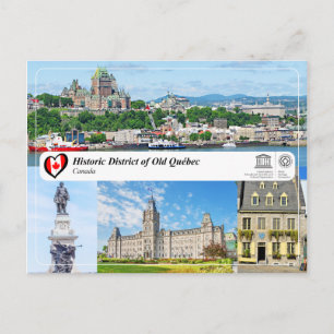 UNESCO WHS - Historic District of Old Québec Postcard