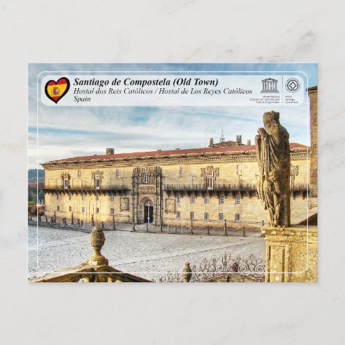 UNESCO WHS _ Hostal dos Reis Catlicos Postcard