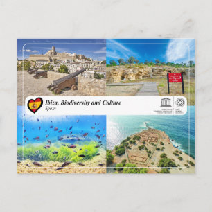 UNESCO WHS - Ibiza, Biodiversity and Culture Postcard