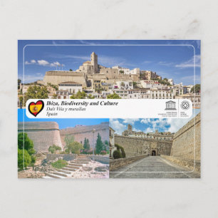 UNESCO WHS - Ibiza/Eivissa - Dalt Vila y murallas Postcard