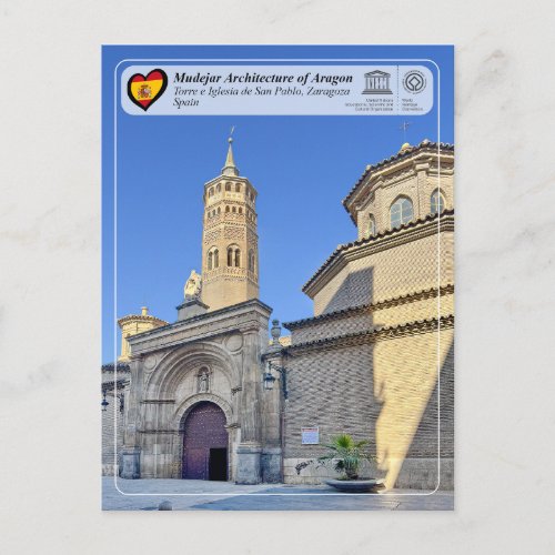 UNESCO WHS _ Iglesia de San Pablo Apstol  Postcard