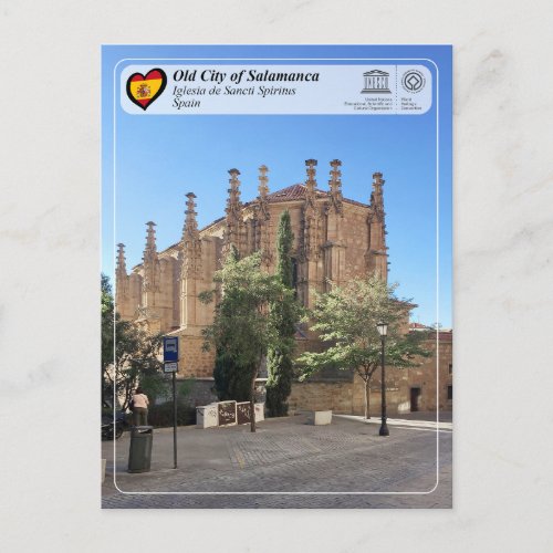 UNESCO WHS - Iglesia de Sancti Spiritus Postcard