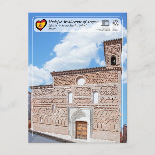 UNESCO WHS _ Iglesia de Santa Mara Postcard