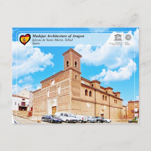 UNESCO WHS _ Iglesia de Santa Mara Postcard