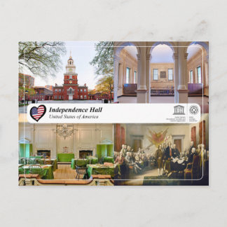 UNESCO WHS - Independence Hall Postcard