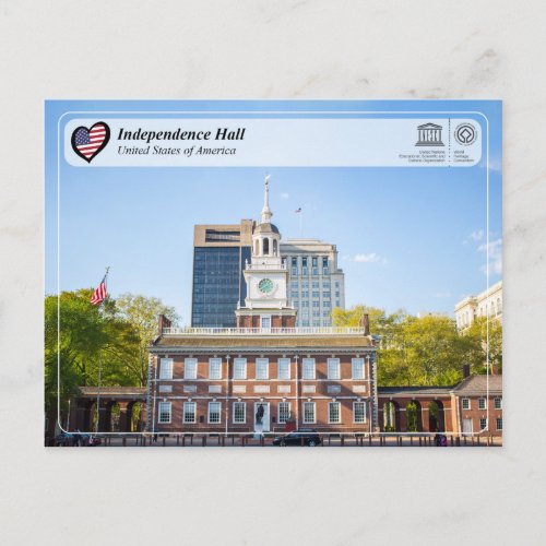 UNESCO WHS _ Independence Hall Postcard