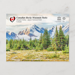 UNESCO WHS - Jasper National Park Postcard