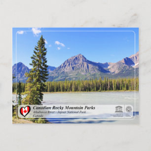UNESCO WHS - Jasper National Park Postcard
