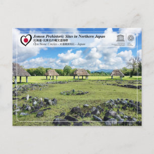 UNESCO WHS - Jomon Sites - Oyu Stone Circles Postcard