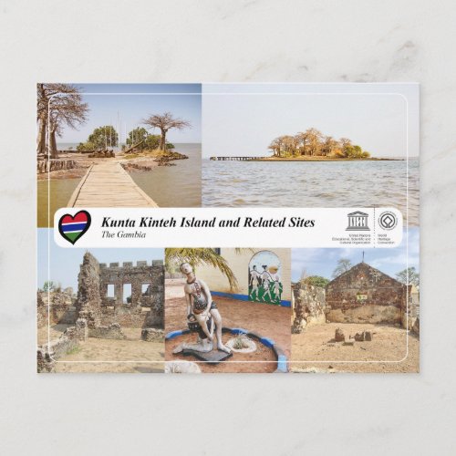 UNESCO WHS _ Kunta Kinteh Island and Related Sites Postcard
