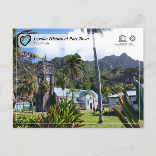 UNESCO WHS _ Levuka Historical Port Town Postcard