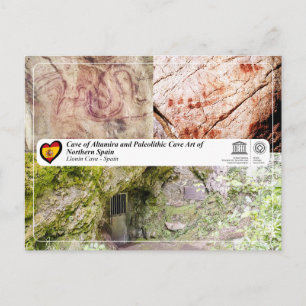 UNESCO WHS - Llonín Cave / Cueva de Llonín Postcard