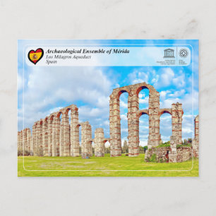 UNESCO WHS - Los Milagros Aqueduct Postcard