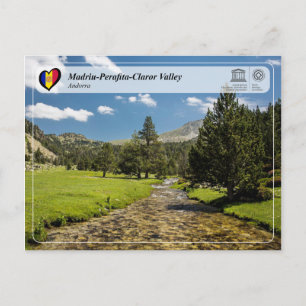 UNESCO WHS - Madriu-Perafita-Claror Valley Postcard