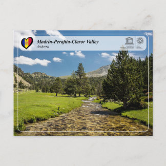 UNESCO WHS - Madriu-Perafita-Claror Valley Postcard