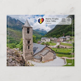 UNESCO WHS - Madriu-Perafita-Claror Valley Postcard