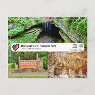 UNESCO WHS - Mammoth Cave National Park Postcard