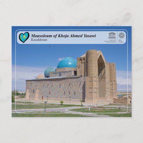 UNESCO WHS _ Mausoleum of Khoja Ahmed Yasawi Postcard