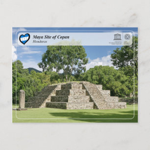 UNESCO WHS - Maya Site of Copan Postcard