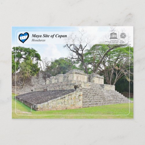 UNESCO WHS _ Maya Site of Copan Postcard
